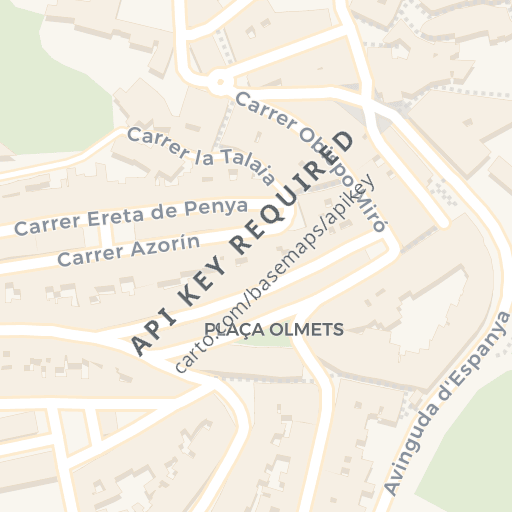 Mapa de ubicación — CALLE DON JOSE PUIG Nº, BOCAIRENT, Valencia
