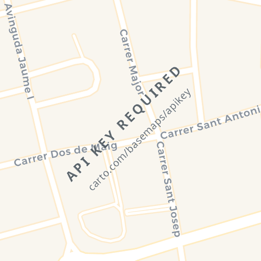 Mapa de ubicación — calle nº 4 de la Urbanización Nuestra Señora Virgen