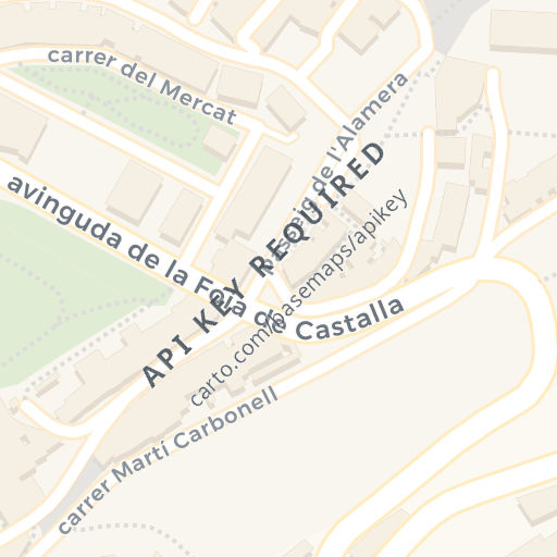 Mapa de ubicación — CL RAVAL EL, TIBI, Alicante