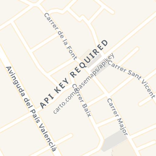 Mapa de ubicación — CALLE EN PROYECTO número 8, LLOMBAI, Valencia