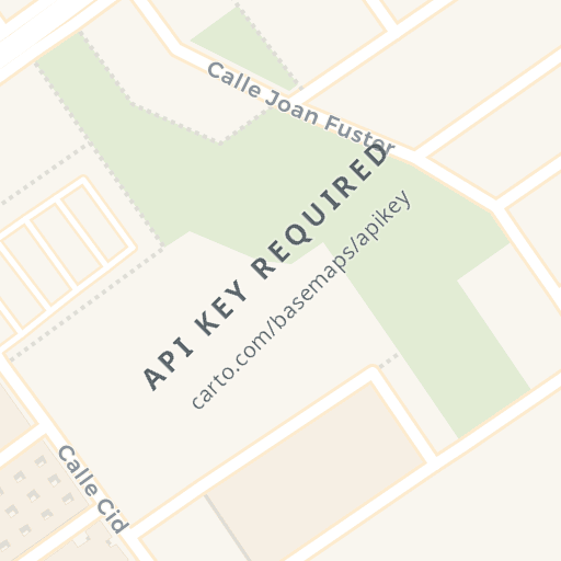 Mapa de ubicación — PLAZA FRAY CAMILO Nº, IBI, Alicante