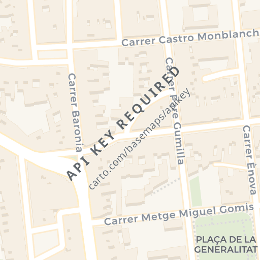 Mapa de ubicación — AVENIDA RIU XUQUER, CARCER, Valencia