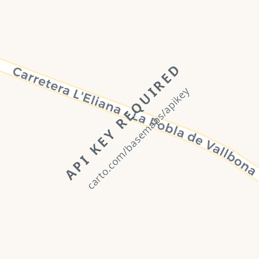 Mapa de ubicación — C/ de la Barraca nº 3 pta, POBLA DE VALLBONA