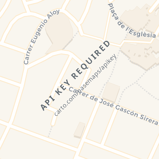 Mapa de ubicación — CM DE ALCUBLÁS, BETERA, Valencia