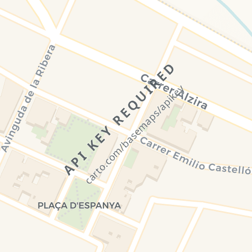Mapa de ubicación — PLAZA MAYOR Nº, RAFELGUARAF, Valencia