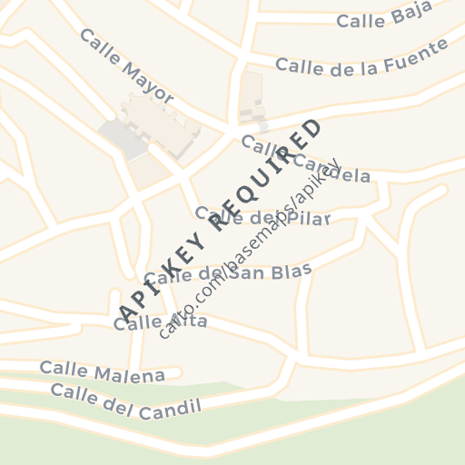 Mapa de ubicación — PUNTO KILOMÉTRICO 13,800 DE LA CARRETERA LOCAL DE