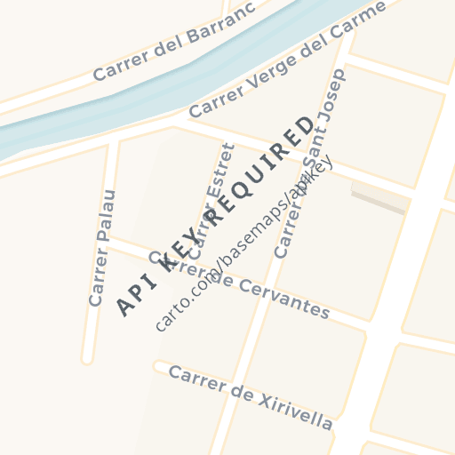 Mapa de ubicación — C/EN PROYECTO (HOY C/ESTRET, BENIPARRELL, Valencia