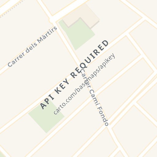 Mapa de ubicación — CALLE ELS FURS 5-9 BAJO PUERTA, RAFELBUÑOL, Valencia