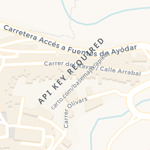 Mapa de ubicación — Avenida, SUERAS, Castellón