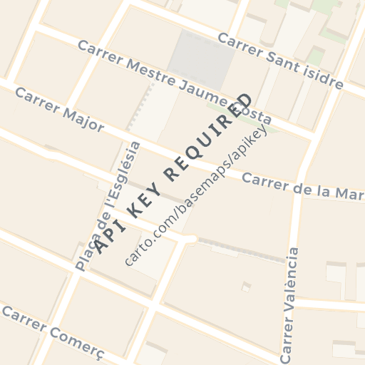 Mapa de ubicación — CALLE BASCULA Nº, MASSALFASSAR, Valencia