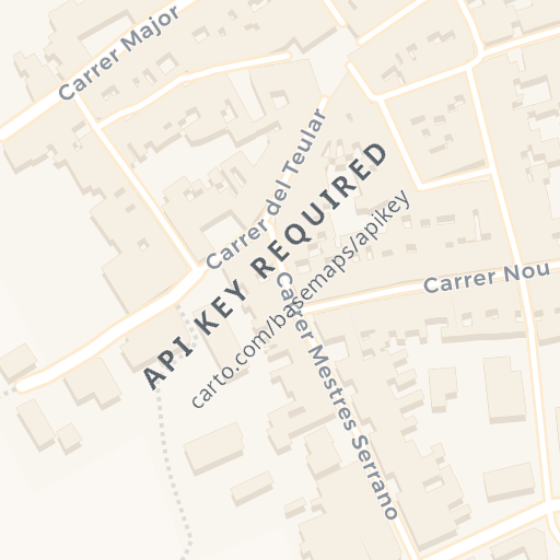 Mapa de ubicación — CL LES ERES, L´ORXA, Alicante