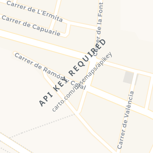 Mapa de ubicación — RONDA LA VALLE DE SEGÓ S/N, PLANTA BAJA-PTA