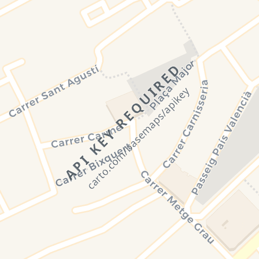 Mapa de ubicación — CALLE CARCAIXENT URBANIZACIÓN PLAYA NARANJOS Nº 2