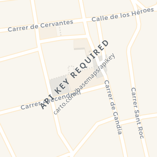 Mapa de ubicación — AVDA. BORRONS, EDIFICIO CARACOLA, Nº 27-PLANTA