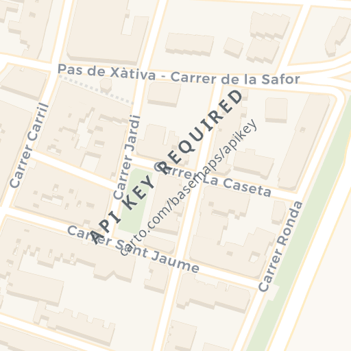 Mapa de ubicación — Avda Regne de Valencia 14, BENIFLA, Valencia