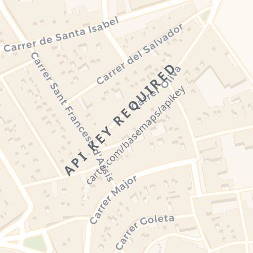 Mapa de ubicación — LA FONT D' EN CARRÓS, PARTIDA DE LA PLANA, TAMBIÉN