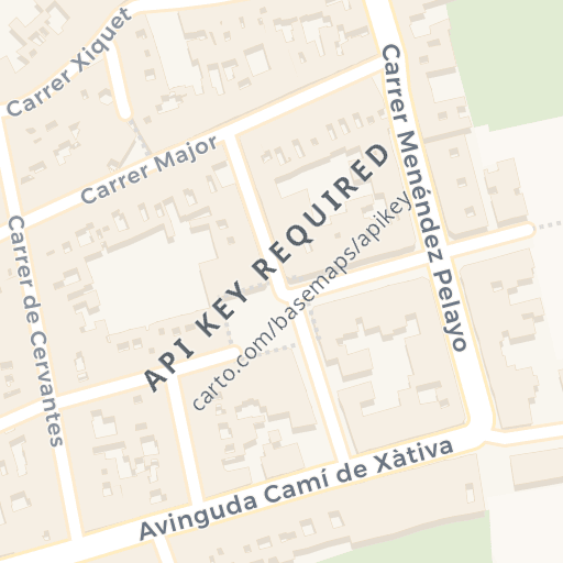 Mapa de ubicación — AV CAMÍ DE XÁTIVA, RAFELCOFER, Valencia