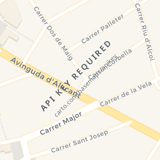 Mapa de ubicación — C/ Rei en Jaume nº, BELLREGUARD, Valencia