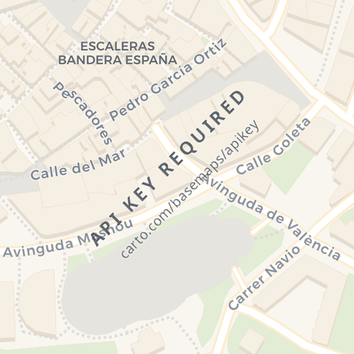Mapa de ubicación — URBANIZACIÓN COMETA III Nº, CALPE, Alicante