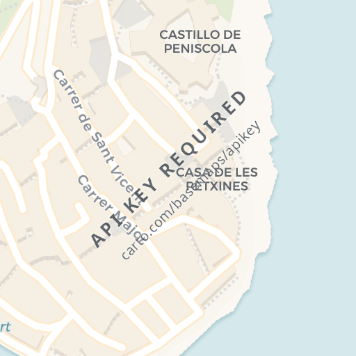 Mapa de ubicación — C/ BENICARLÓ (URB. FONT NOVA, 1), BLOQUE 2, 3º