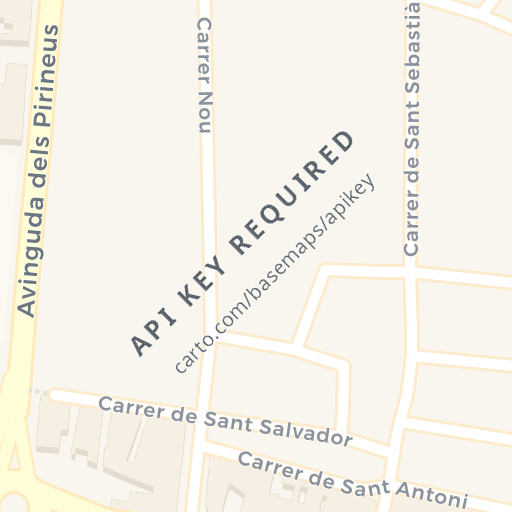 Mapa de ubicación — CL SAN SALVADOR, ALFARRAS, Lleida