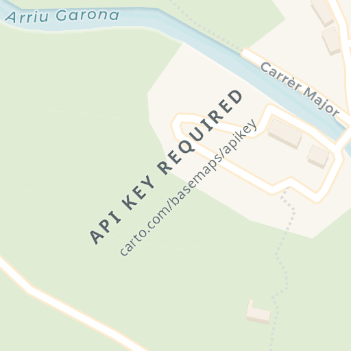 Mapa de ubicación — CL PERIMETRAU;AG.BAQUEIRA 0 P -1, NAUT ARAN, Lleida