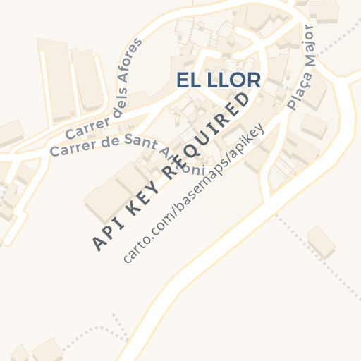 Mapa de ubicación — Calle de la Mata, El Llor, Lleida