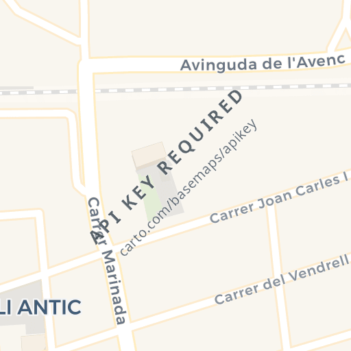 Mapa de ubicación — Calle Vendrell, nº, RODA DE BERA, Tarragona