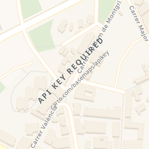 Mapa de ubicación — CARRER GUILLEM DE MONTGRI