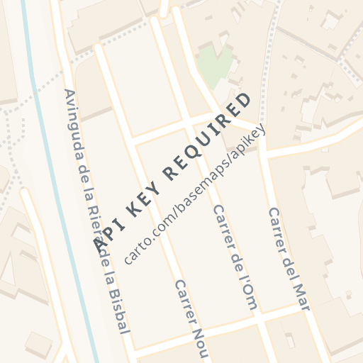 Mapa de ubicación — Calle Telègraf nº, EL VENDRELL, Tarragona