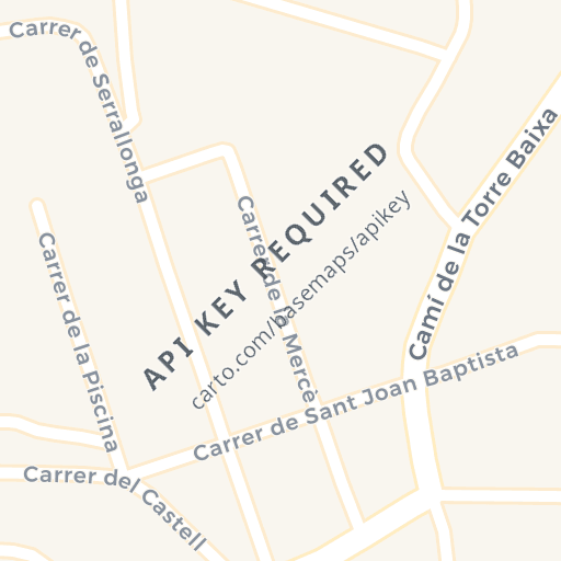 Mapa de ubicación — CALLE DE BAIX, LA TORRE DE CLARAMUNT, Barcelona