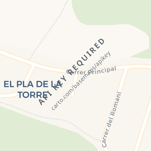 Mapa de ubicación — Frente a la calle de Les Figueres nº 52 parcela nº