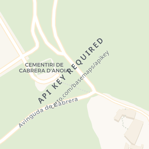 Mapa de ubicación — C/ BANYOLES, SANT SALVADOR DE CABRERA, Barcelona