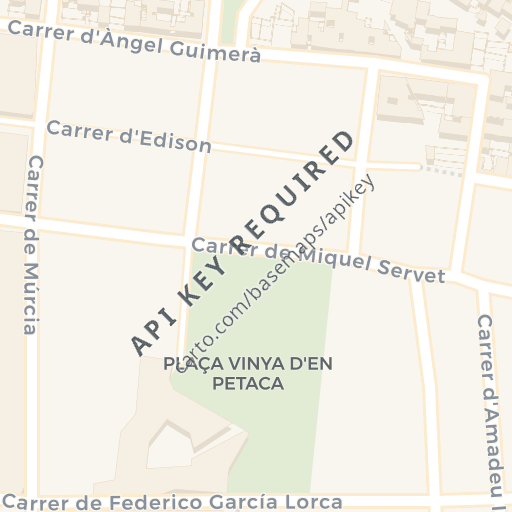 Mapa de ubicación — CALLE GAUDÍ Nº 9, 3º 2ª DE LES ROQUETES-SANT PERE DE