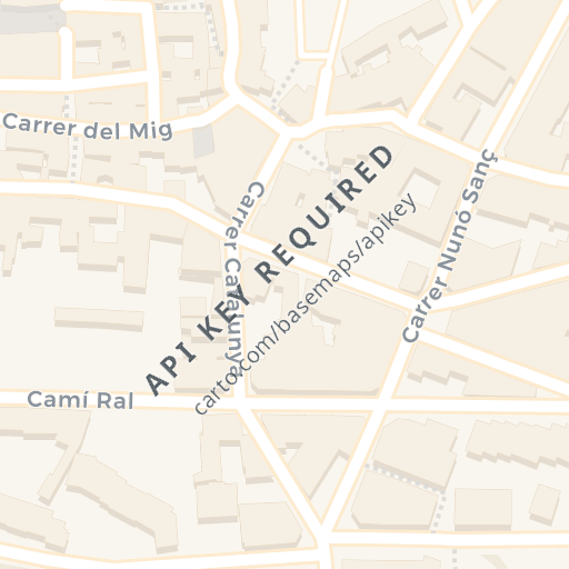 Mapa de ubicación — C/ Les Eres del Molí nº 5-B, Casa nº
