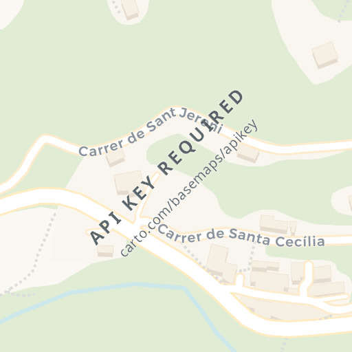 Mapa de ubicación — CAMI DE MONTSERRAT 91 DE MARGANELL, SANTA CECILIA DE