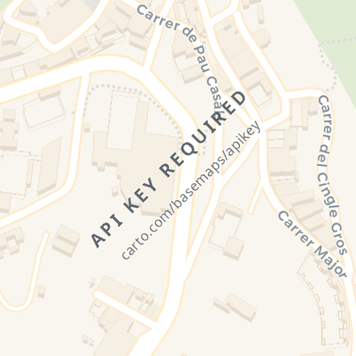 Mapa de ubicación — Calle Camí de la Creu, Vacarisses, Barcelona