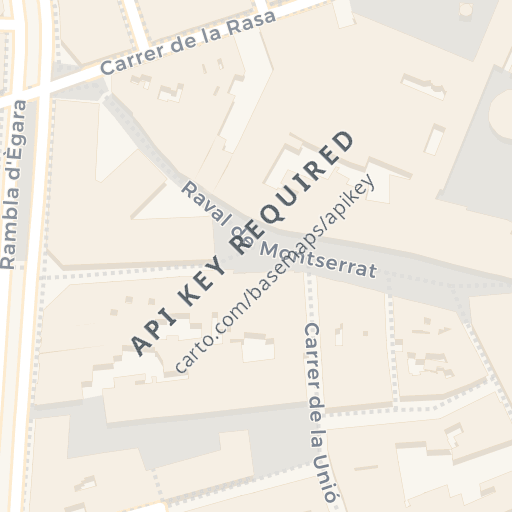 Mapa de ubicación — CALLE DE LA FONT FLAVIA50, 5º, Terrassa, Barcelona