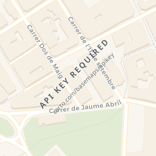 Mapa de ubicación — calle Anselmo Clavé números 1 y 3, VILADECANS