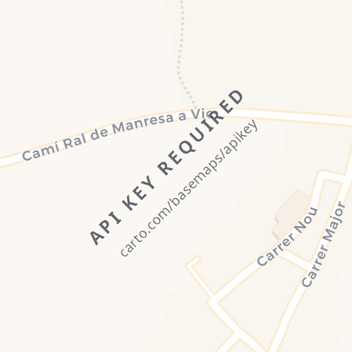 Mapa de ubicación — CALLE MAYOR Nº 40 AL, COLLSUSPINA, Barcelona