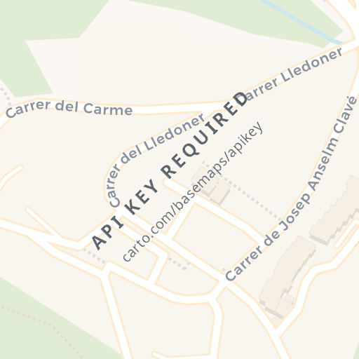 Mapa de ubicación — c/ camí de Can Girona 13, planta 1º o