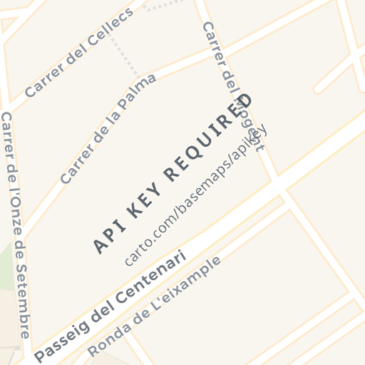 Mapa de ubicación — Calle Sálvia, VILANOVA DEL VALLES, Barcelona