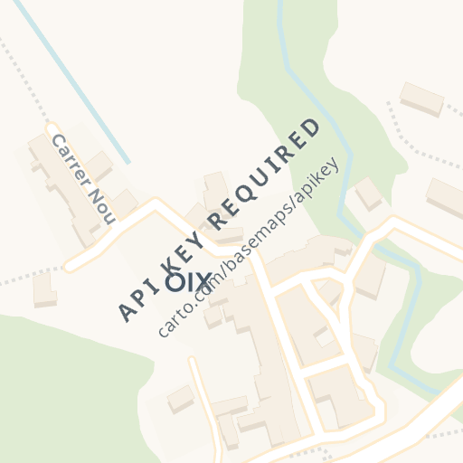 Mapa de ubicación — Urb. La Cometa, calle Sant Bartomeu casa, Oix