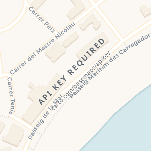 Mapa de ubicación — CALLE PASEO DEL MAR Nº 12, 1º, PALMANOVA, Baleares