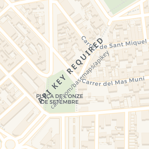 Mapa de ubicación — C/ Sant, Canet de Mar, Barcelona