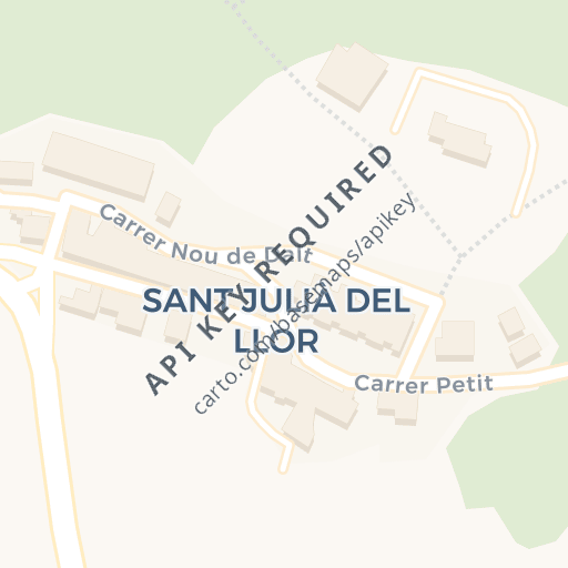 Mapa de ubicación — Carrer Petit ó de les Serps, número 4 del terme