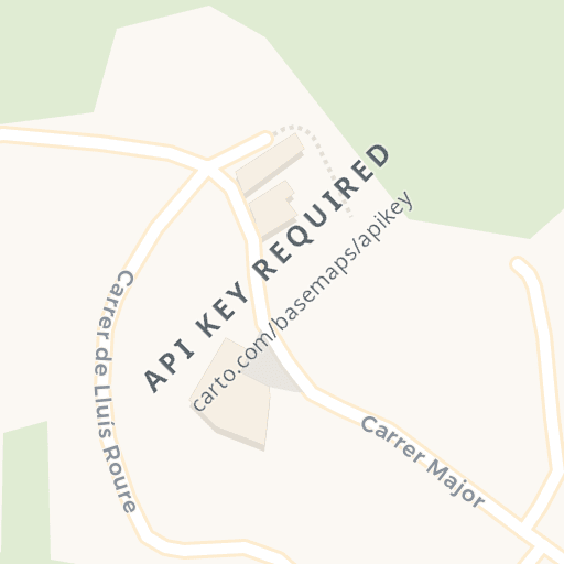 Mapa de ubicación — Urb. Riuclar, parcel. 8, c. Avellaneda, Massanes
