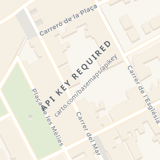 Mapa de ubicación — Calle Millet nº, PINEDA DE MAR, Barcelona