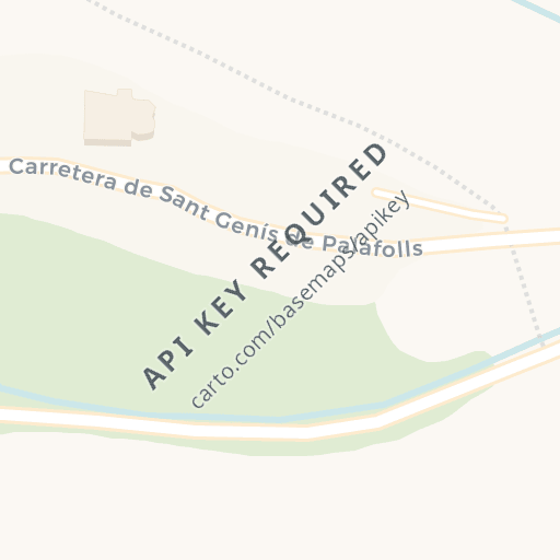 Mapa de ubicación — c. Vallplana, Sant Genis de Palafolls, Barcelona