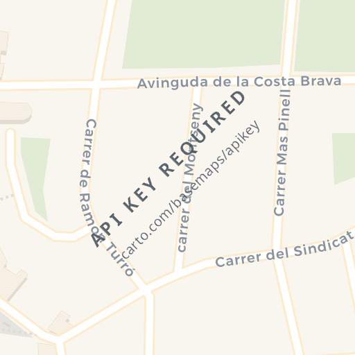 Mapa de ubicación — CALLE OLIVER, DE, PALAFOLLS, Barcelona